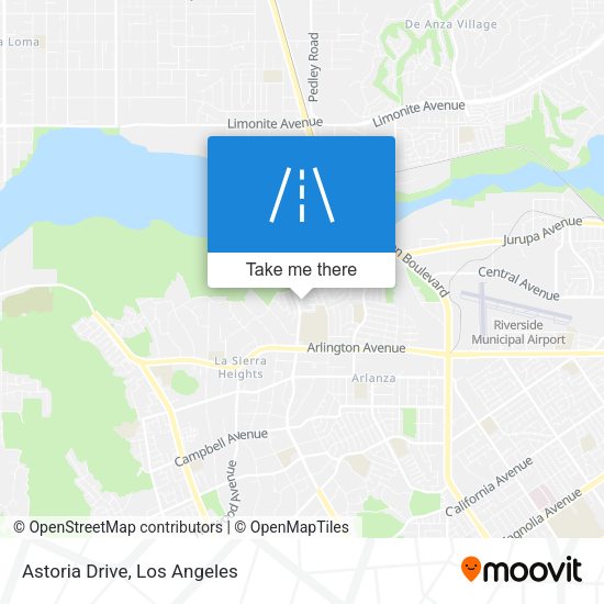 Astoria Drive map