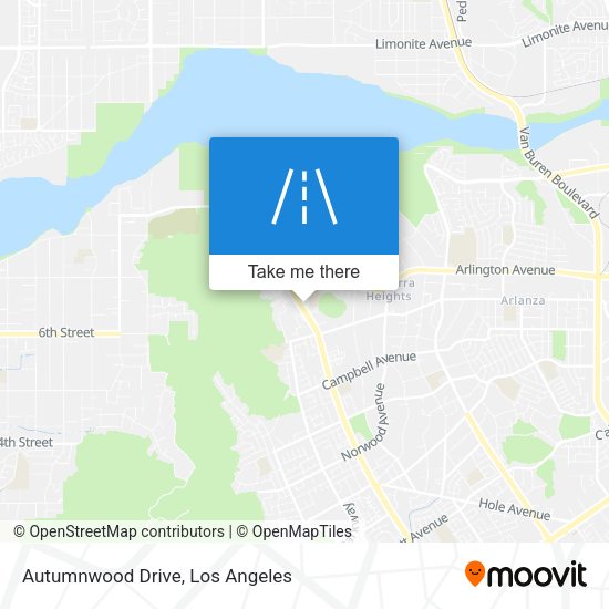 Autumnwood Drive map