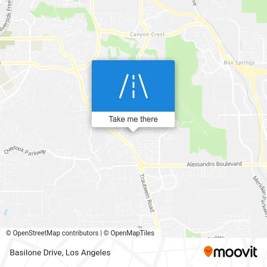 Mapa de Basilone Drive