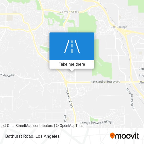 Mapa de Bathurst Road