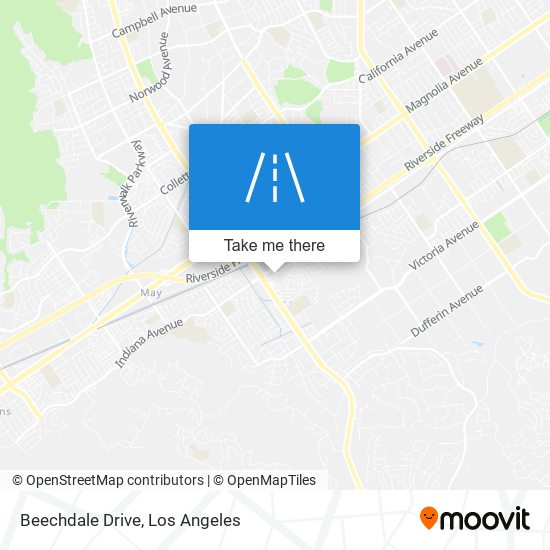 Mapa de Beechdale Drive