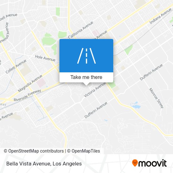 Mapa de Bella Vista Avenue