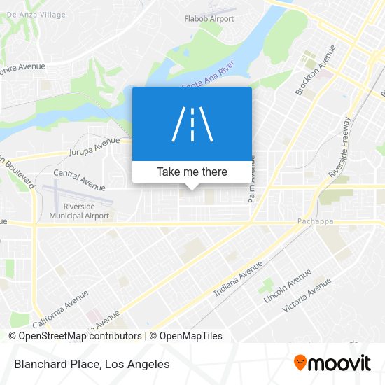 Mapa de Blanchard Place