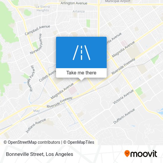 Mapa de Bonneville Street