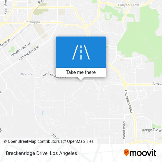 Breckenridge Drive map