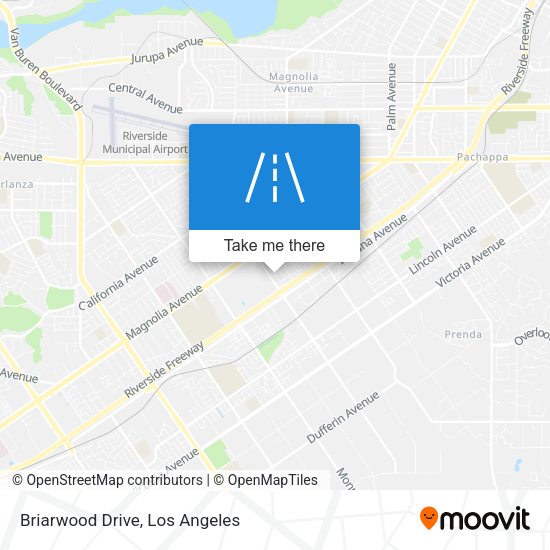 Mapa de Briarwood Drive