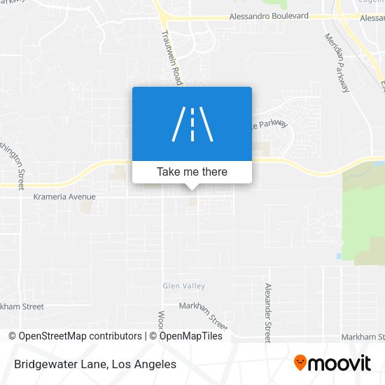 Mapa de Bridgewater Lane