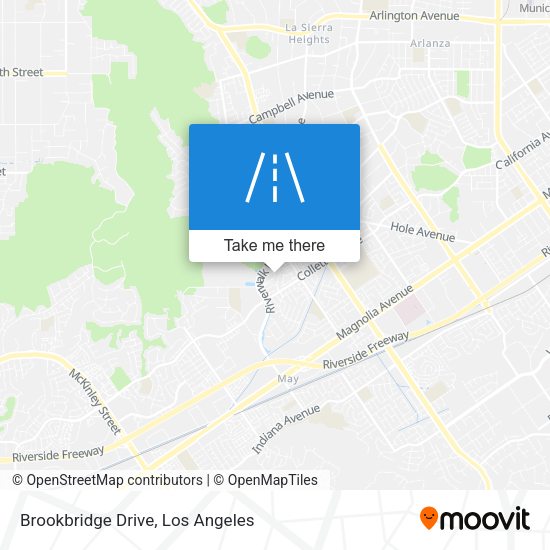 Brookbridge Drive map