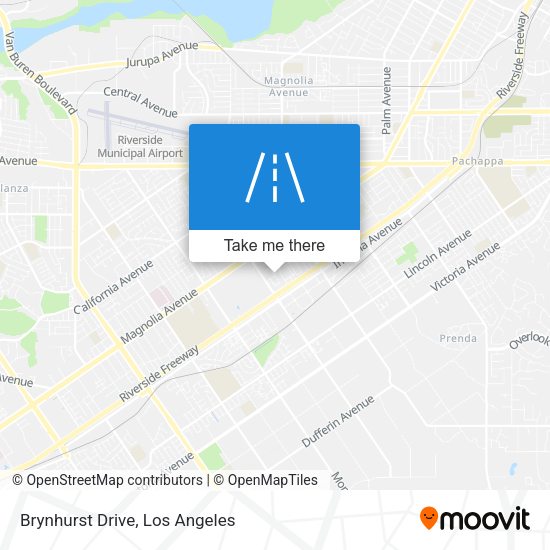 Mapa de Brynhurst Drive