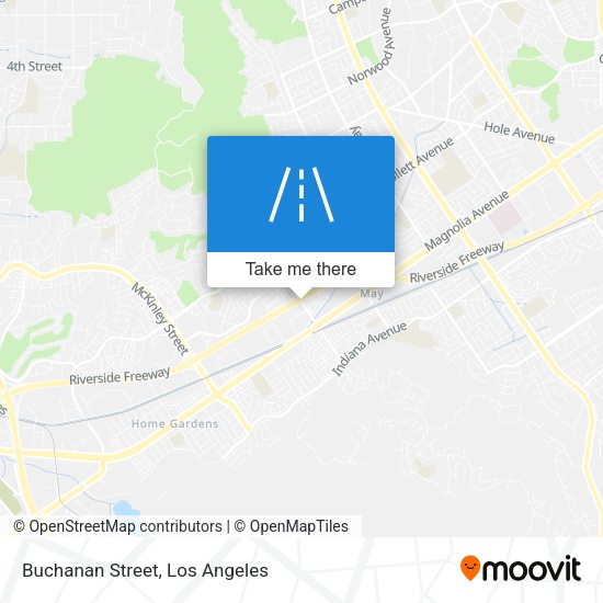 Buchanan Street map