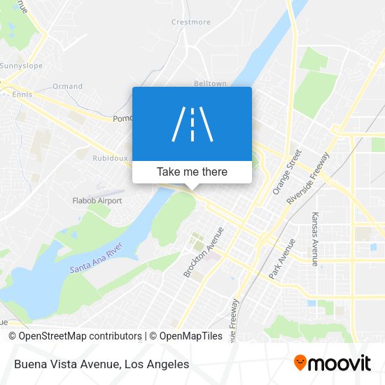 Mapa de Buena Vista Avenue