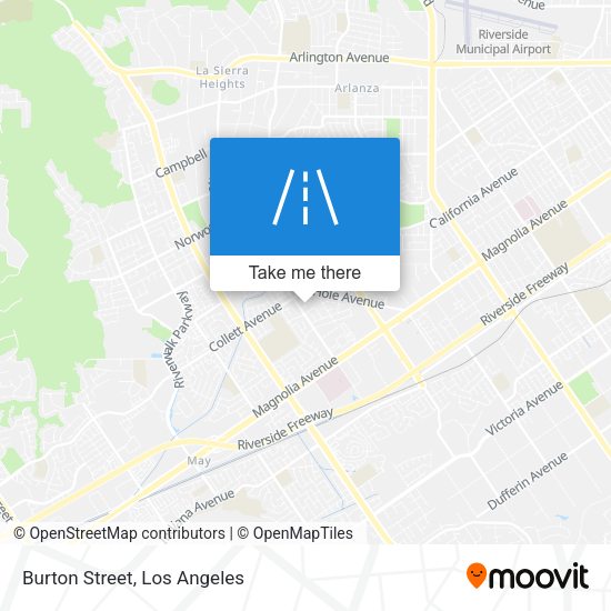 Mapa de Burton Street