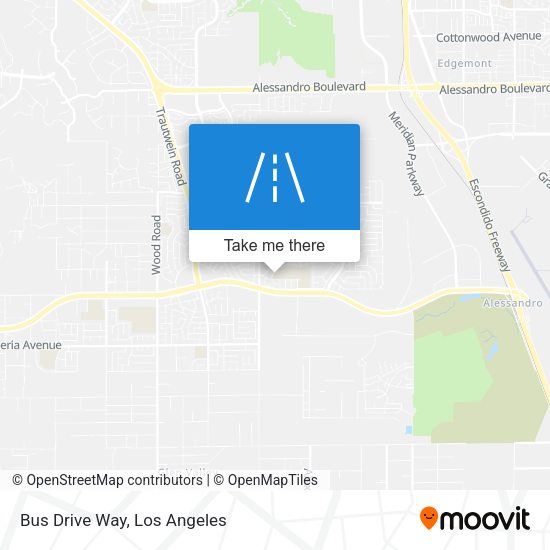 Mapa de Bus Drive Way