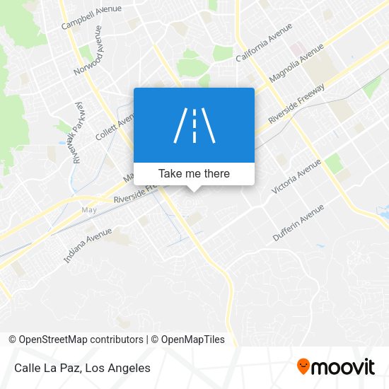 Mapa de Calle La Paz
