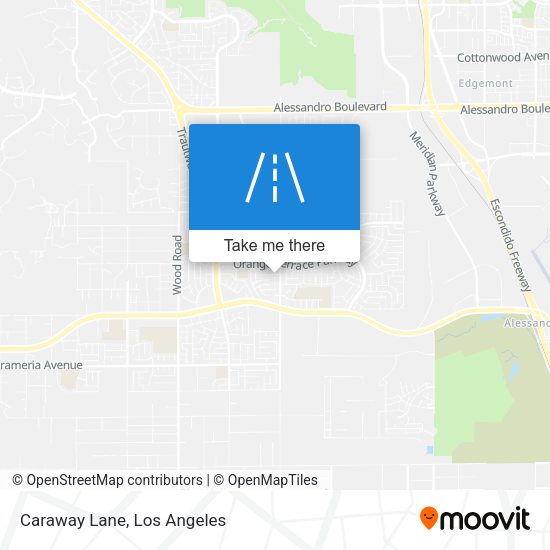 Mapa de Caraway Lane