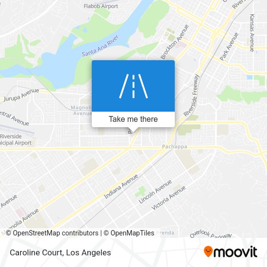 Mapa de Caroline Court