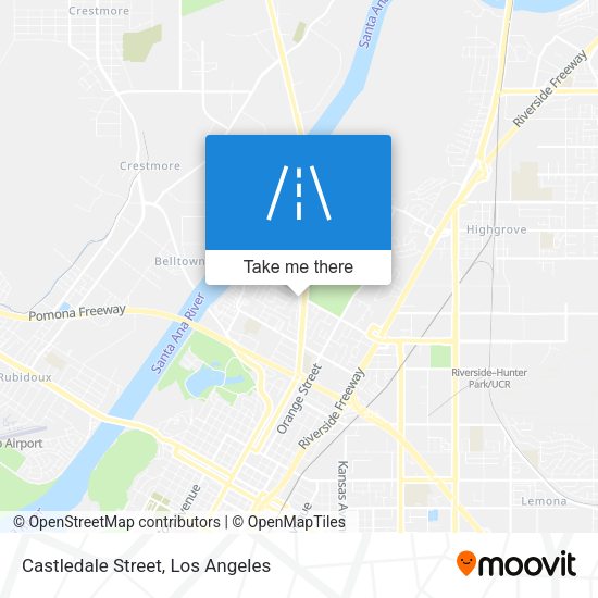 Castledale Street map