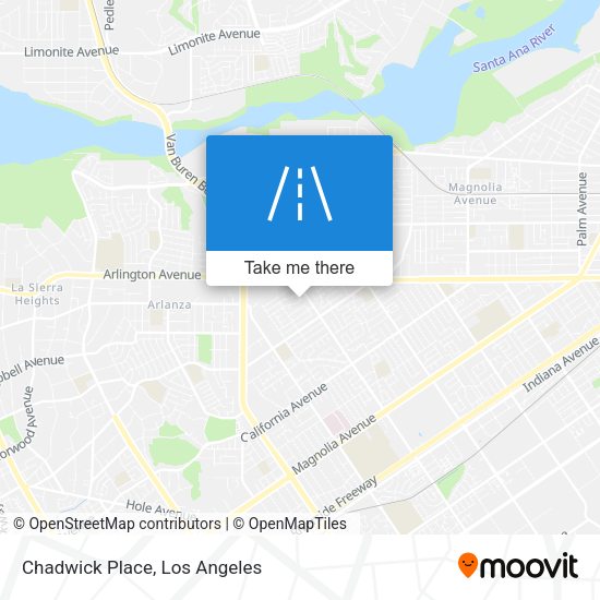 Mapa de Chadwick Place