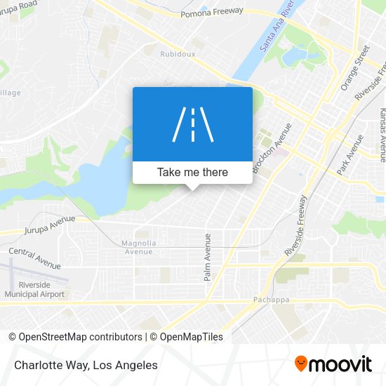 Mapa de Charlotte Way