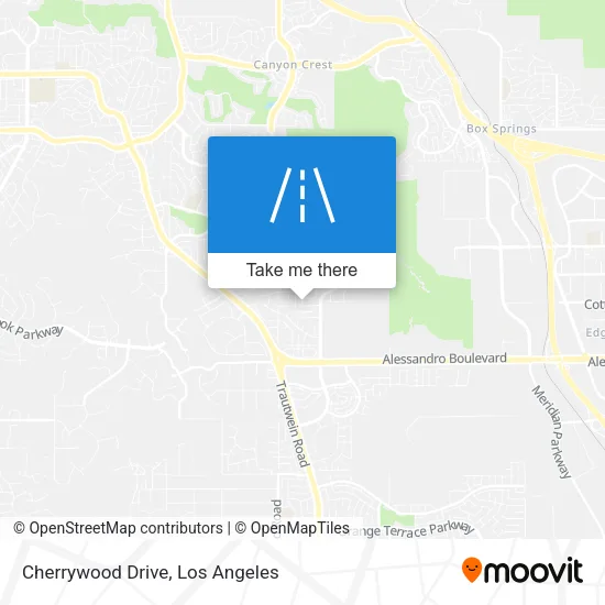Cherrywood Drive map