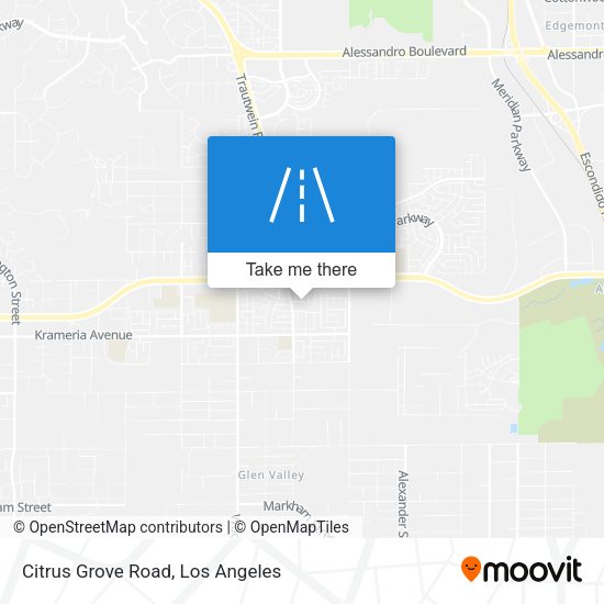 Mapa de Citrus Grove Road