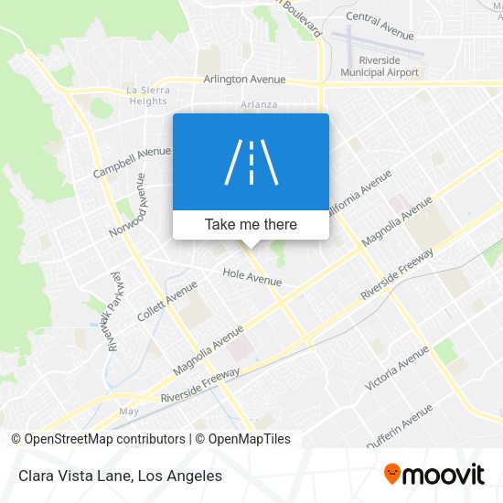 Mapa de Clara Vista Lane