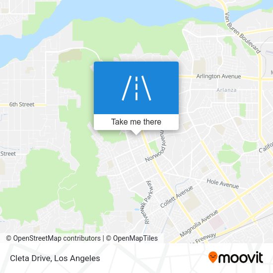 Mapa de Cleta Drive