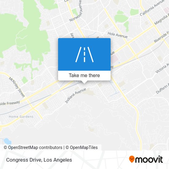 Mapa de Congress Drive