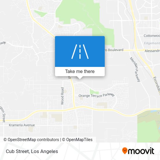 Mapa de Cub Street