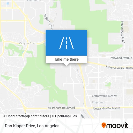 Dan Kipper Drive map