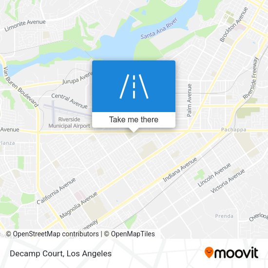 Mapa de Decamp Court