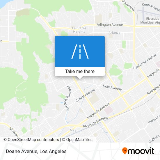 Mapa de Doane Avenue