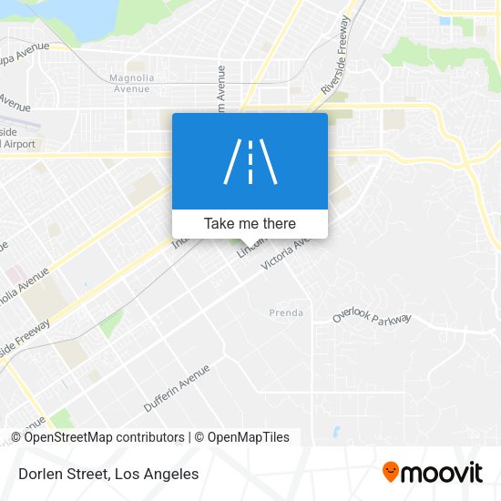 Mapa de Dorlen Street