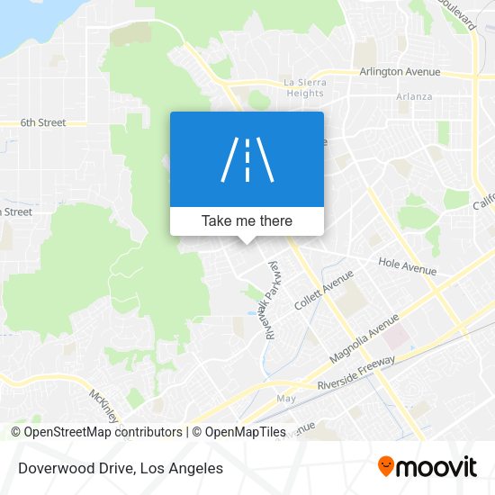 Doverwood Drive map