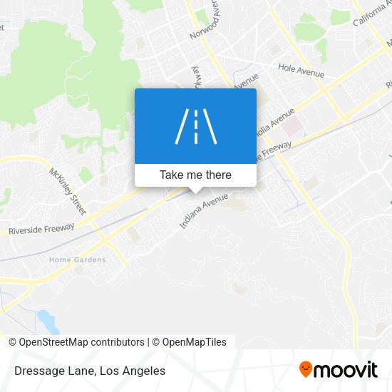 Mapa de Dressage Lane
