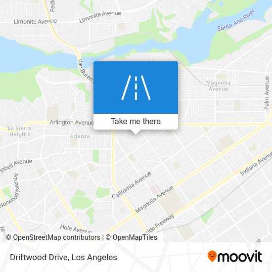 Mapa de Driftwood Drive