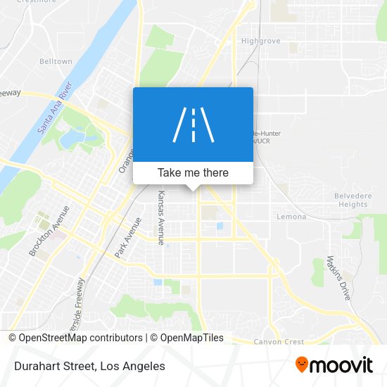 Mapa de Durahart Street