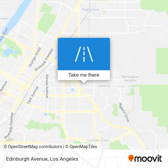 Edinburgh Avenue map