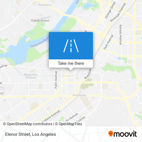Mapa de Elenor Street