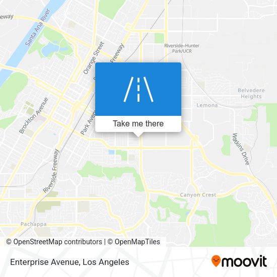 Mapa de Enterprise Avenue