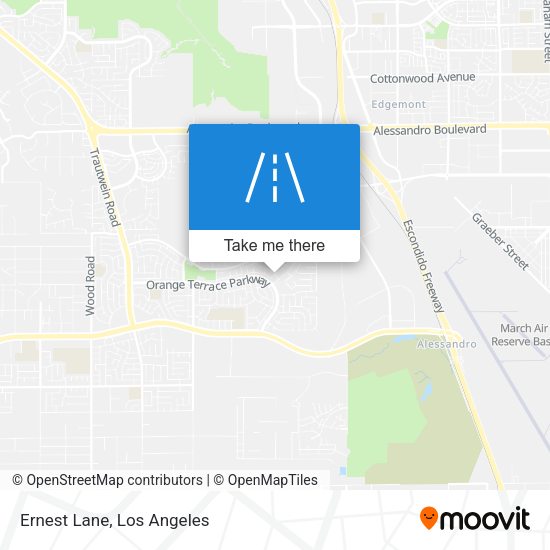 Mapa de Ernest Lane