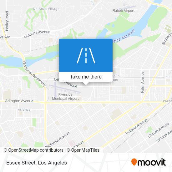 Mapa de Essex Street