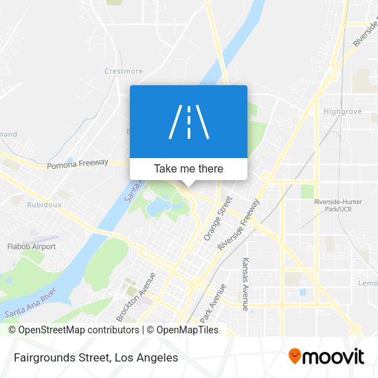 Mapa de Fairgrounds Street