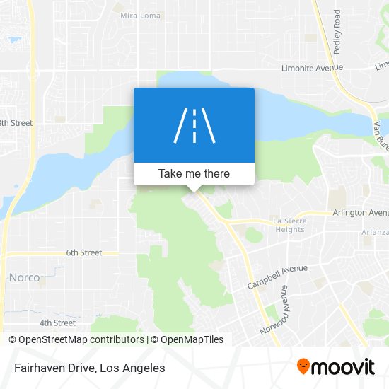 Fairhaven Drive map