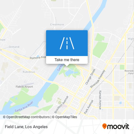 Field Lane map