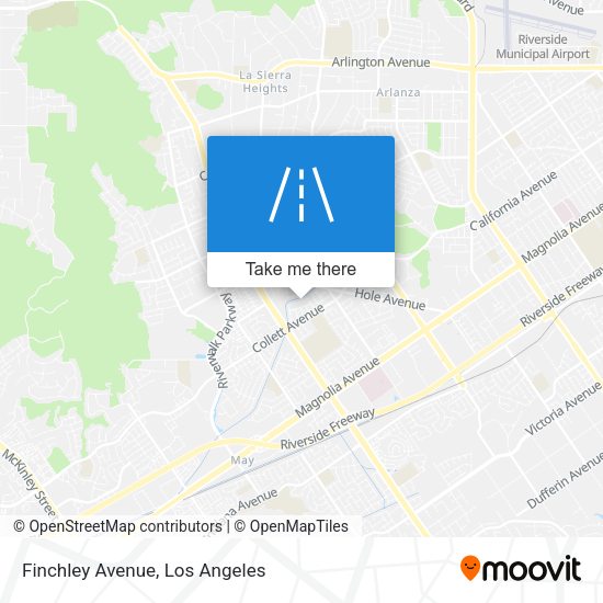 Mapa de Finchley Avenue