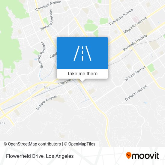 Flowerfield Drive map