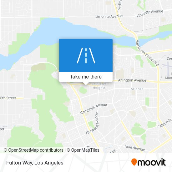 Mapa de Fulton Way