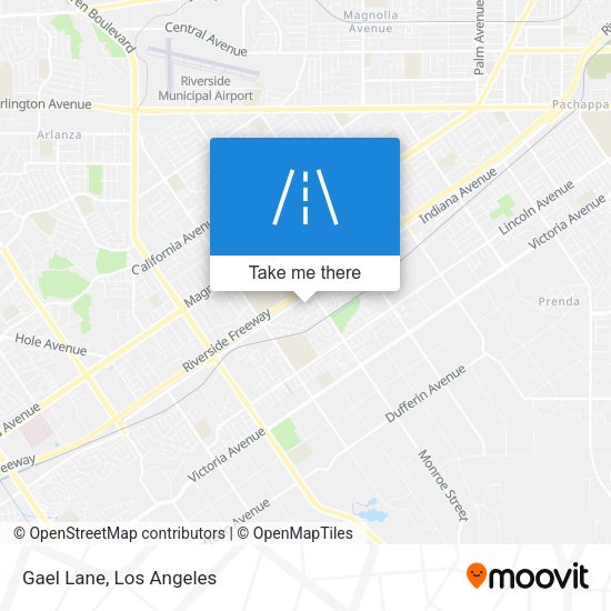 Mapa de Gael Lane