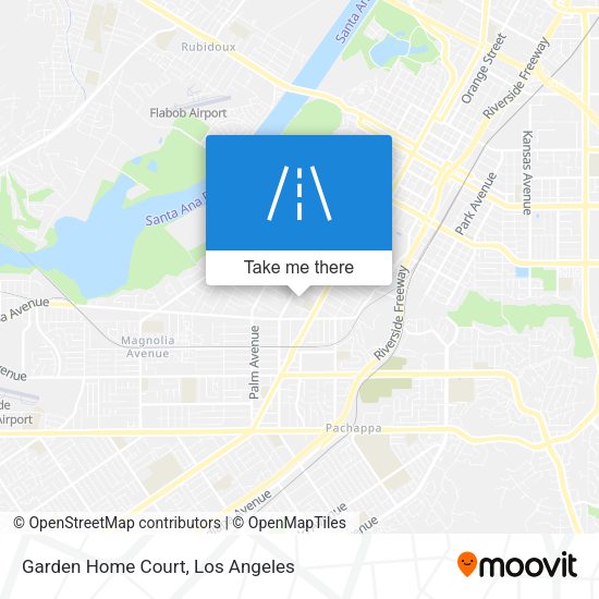 Mapa de Garden Home Court